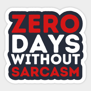 Sarcasm Sticker